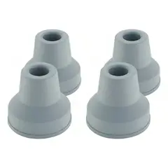 BLUNDING - Pack X4 Goma Para Baston Cuádruple Baston 4 Puntas