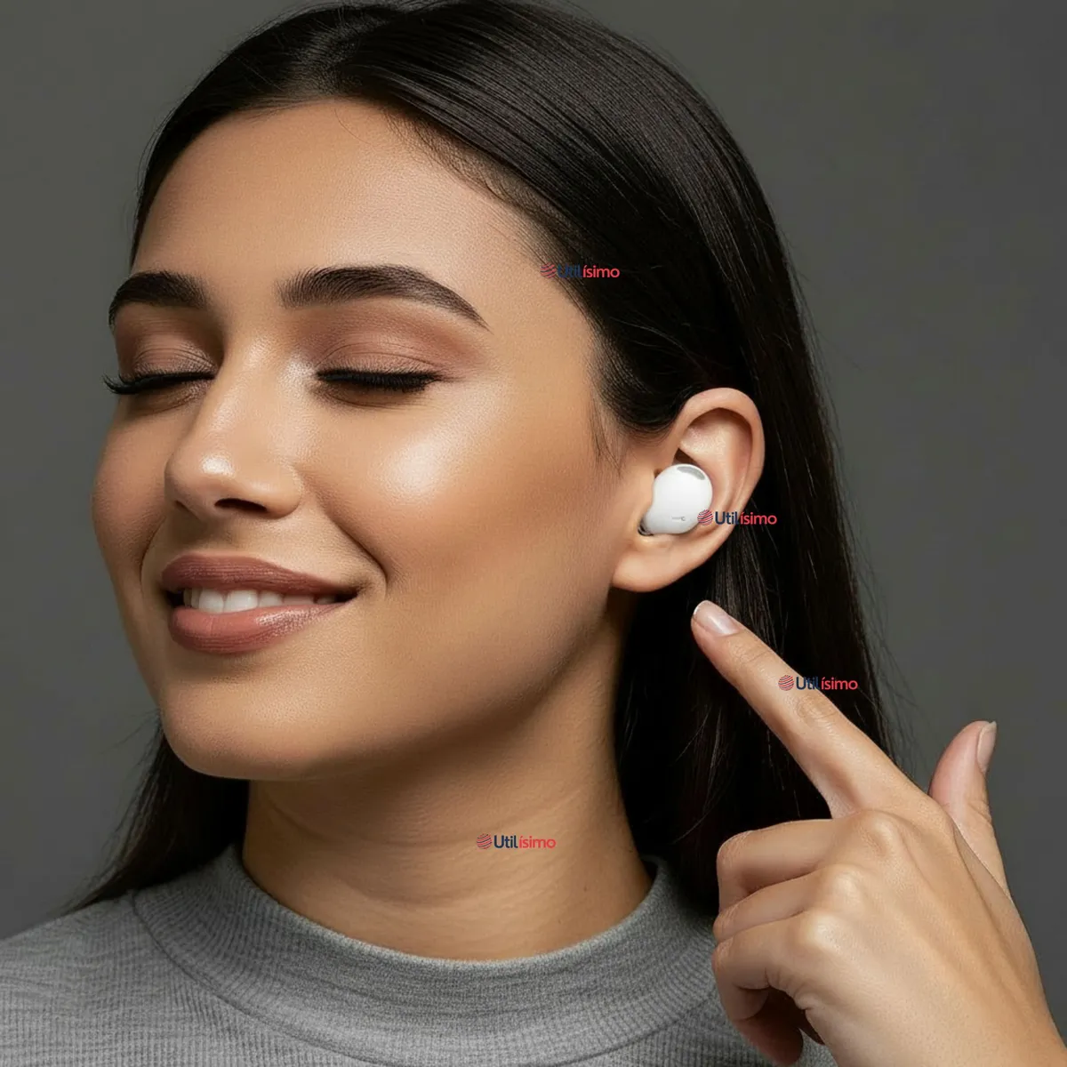 UTILISIMO - Audifonos Inalámbricos Bluetooth 5.3 Genérico Color Blanco