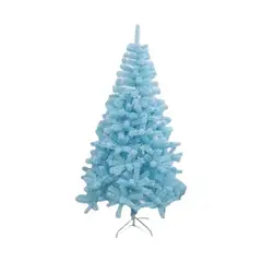 GENERICO - Árbol Navidad Pino 210cm Arbol Pascua Decoracion Navideña Color Azul Celeste