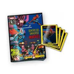 PANINI CHILE - Pack Álbum + 40 Sobres Dentro Del Universo Marvel