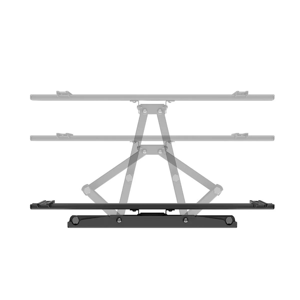 GENERICO - SOPORTE TV PARA 37 A 80 PULG CON 5 ARTICULACIONES MAX 40 KG