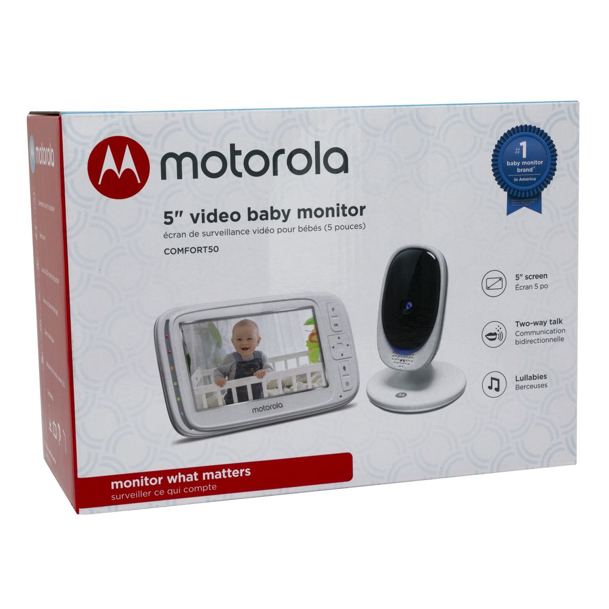 MOTOROLA - CONFORT50 BABY MONITOR MOTOROLA LCD 5 PULG