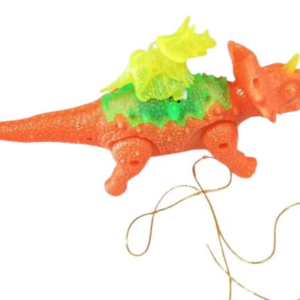 GENERICO - Juguete de dinosaurio 30cm con luz y musica