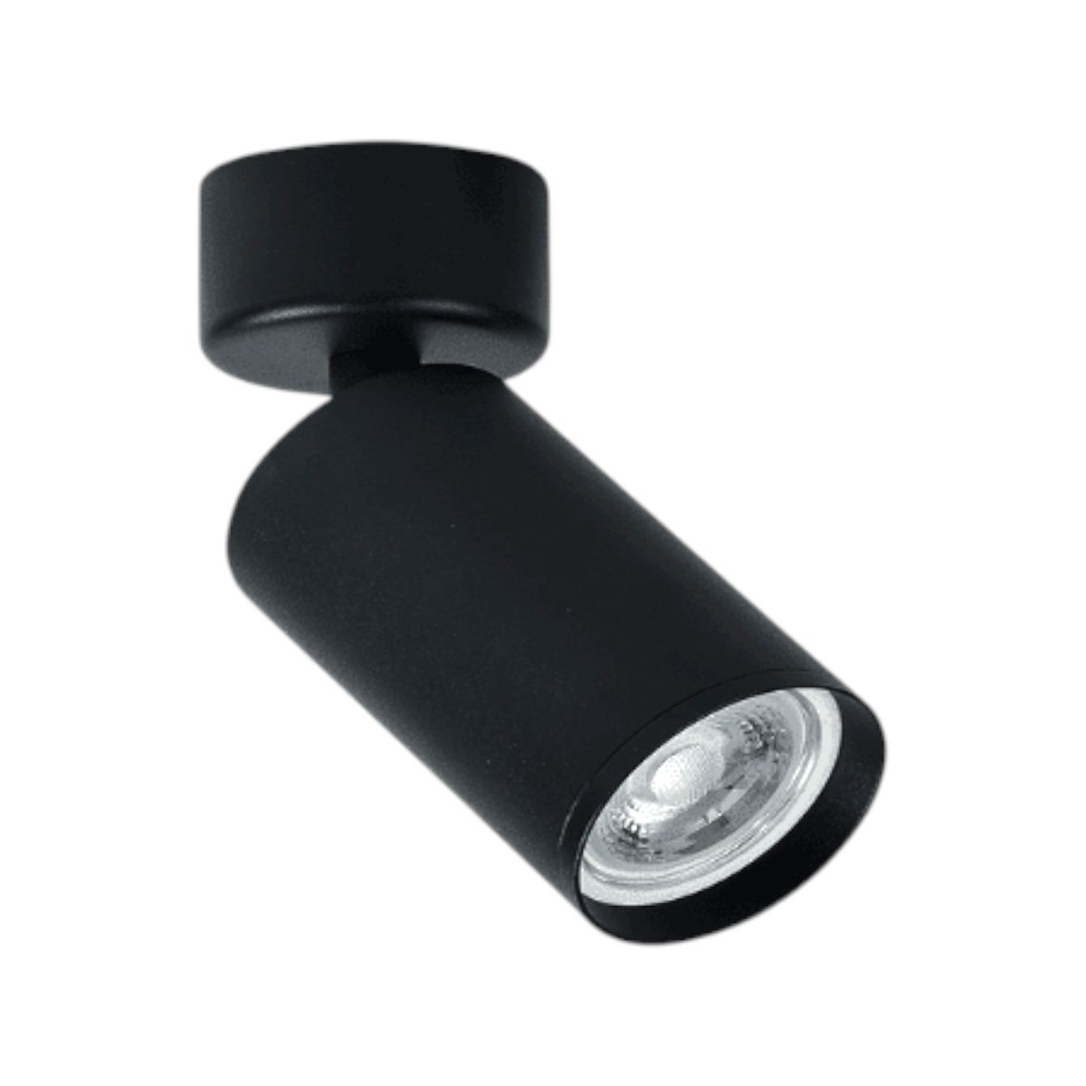 WANT - 4 Focos Porta Gu10 Sobrepuesto Dirigible Altair Luz Cálida