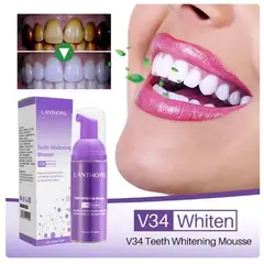 GENERICO - Pasta De Dientes Blanqueadora V34 Repara Mejora