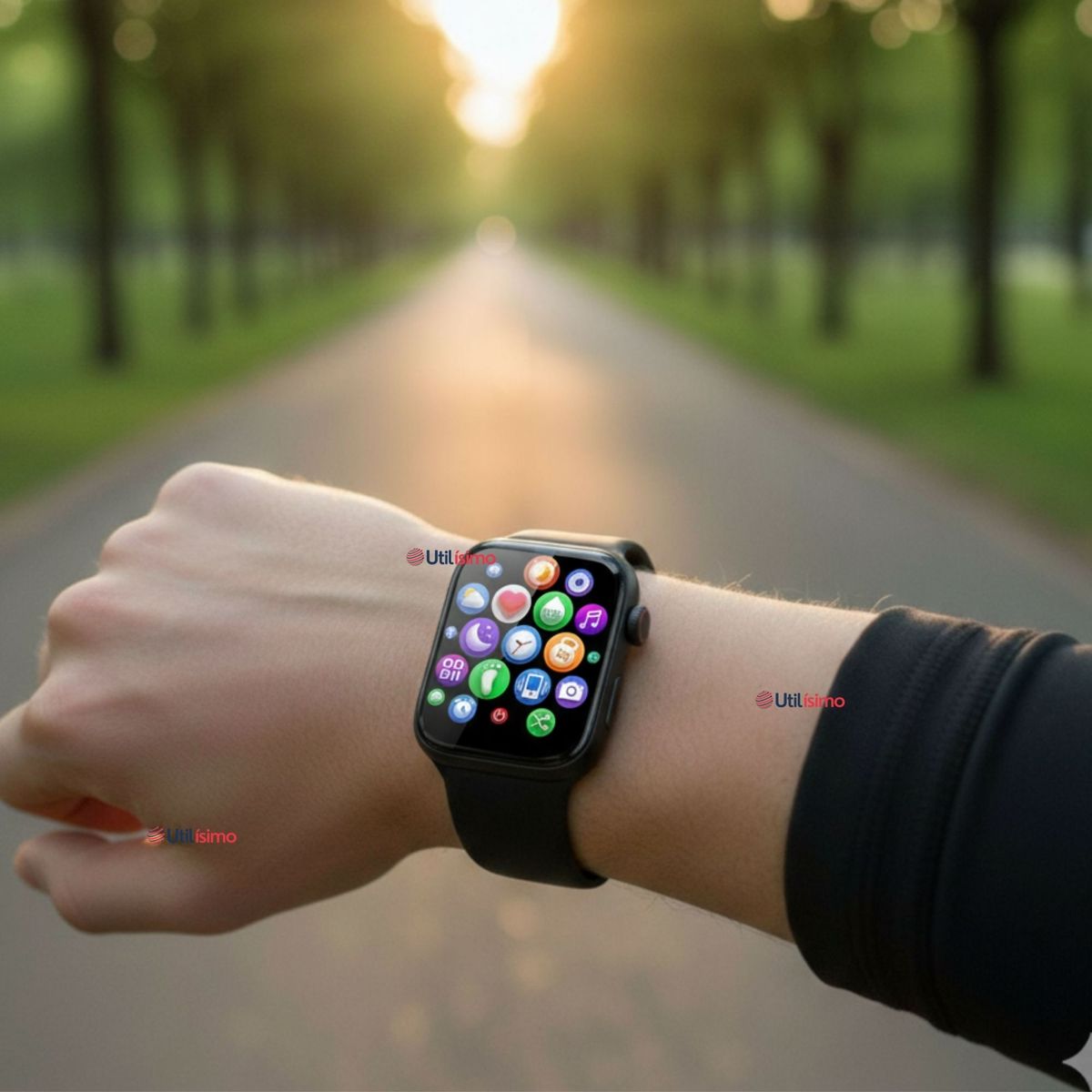 UTILISIMO - Smartwatch Vidvie SW1620 Reloj Inteligente Impermeable Color Negro