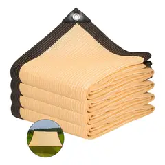 GENERICO - Toldo Vela Rectangular 3x4 Toldos Para Terraza Jardín Malla