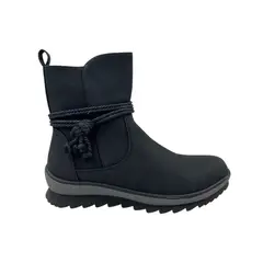 HERIEL - Botín Negro Bajo Mujer