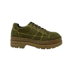 HERIEL - Zapato Verde Plataforma Mujer