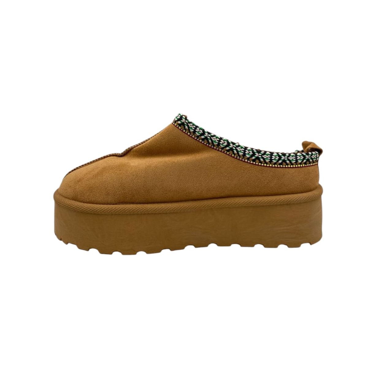HERIEL - Pantufla Camel Chiporro Mujer
