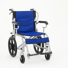 GENERICO - Silla De Ruedas Estándar Geriatrica Plegable Descansa Pies