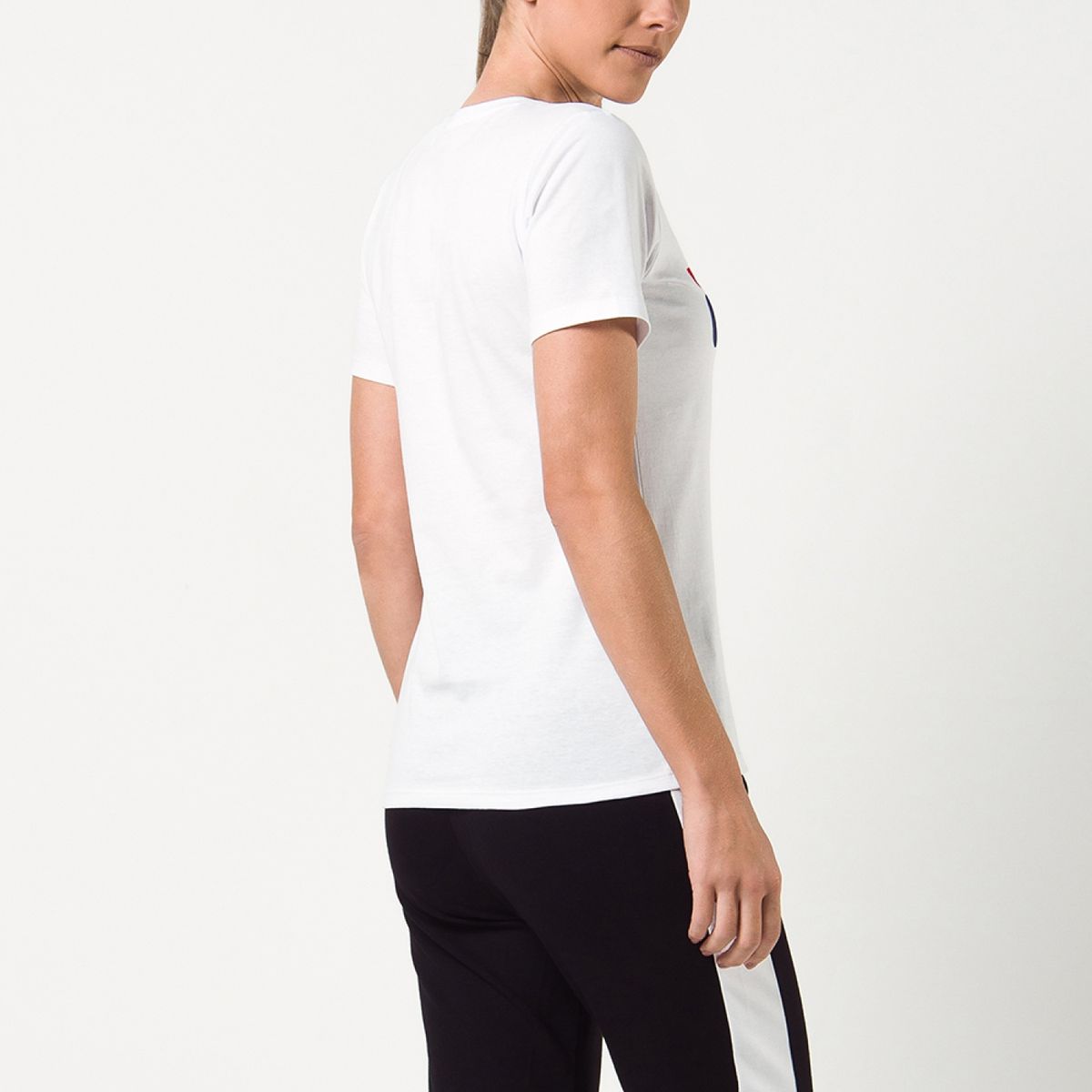 FILA - Fila Polera Manga Corta Algodón Mujer