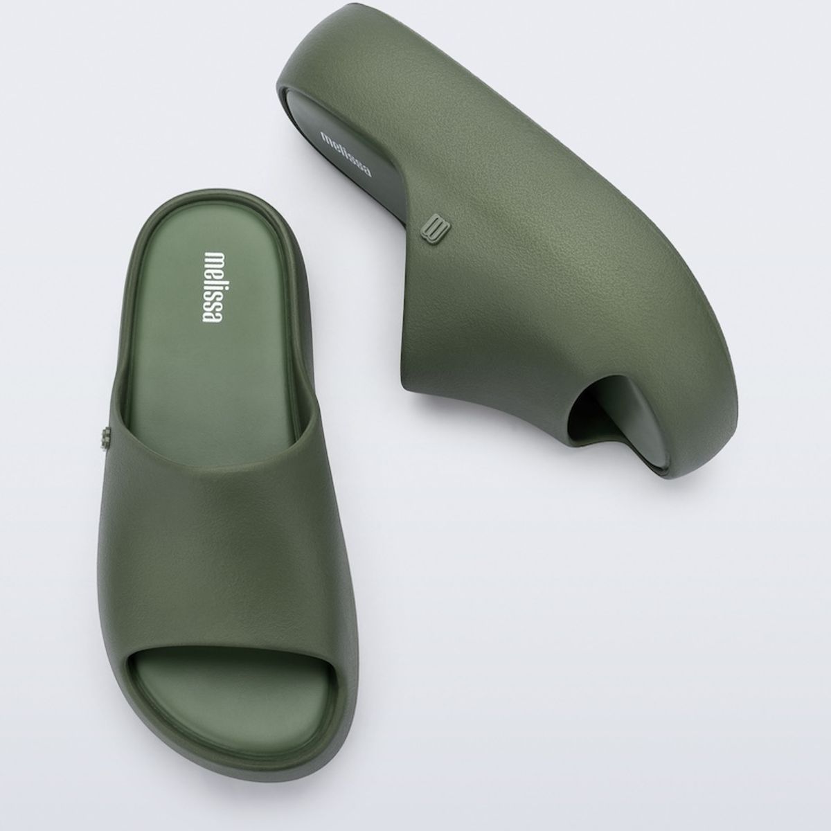 MELISSA - Sandalia Melissa Free Platform Slide Verde