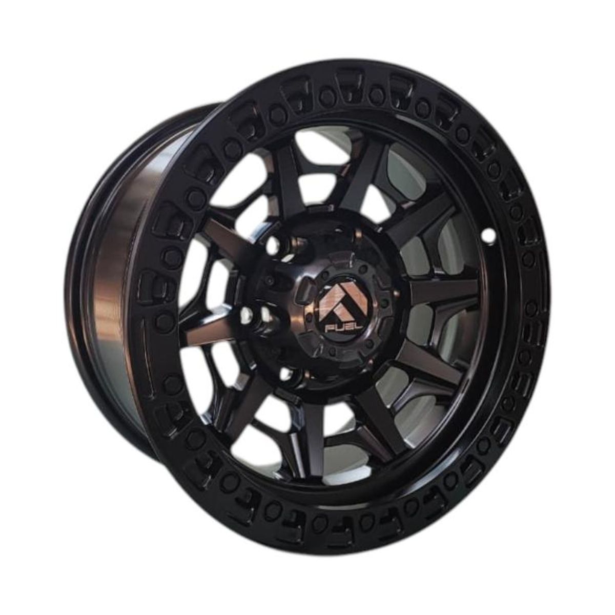 GENERICO - Juego de Llantas 15x8 6x1397 Et0 MATT BLACK X189