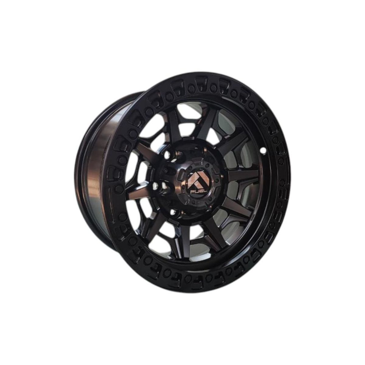 GENERICO - Juego de Llantas 15x8 6x1397 Et0 MATT BLACK X189