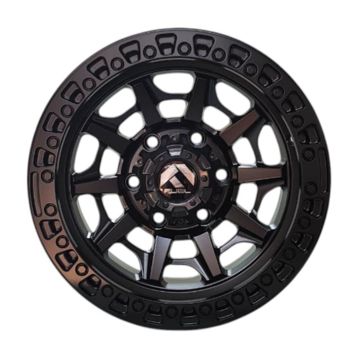 GENERICO - Juego de Llantas 15x8 6x1397 Et0 MATT BLACK X189