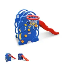 GENERICO - JUEGO DE PATIO RESBALIN ELEFANTE CON ARO