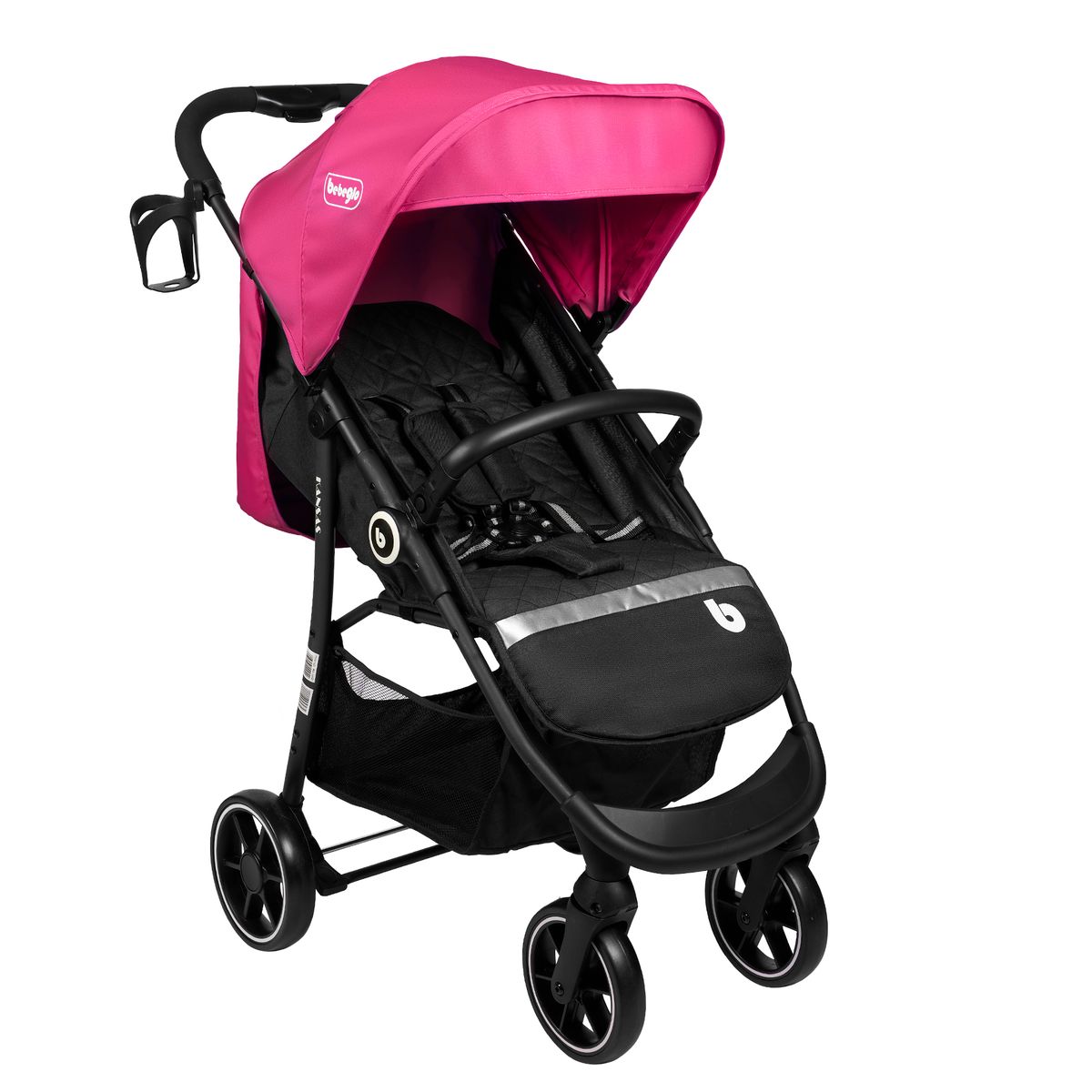 BEBEGLO - Coche Travel System Kansas RS-13551 Fucsia
