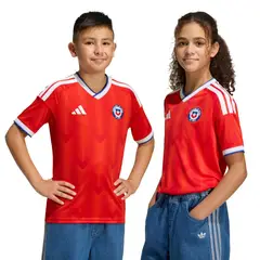 ADIDAS - Camiseta de Fútbol Local Selección Chilena 26 Niños