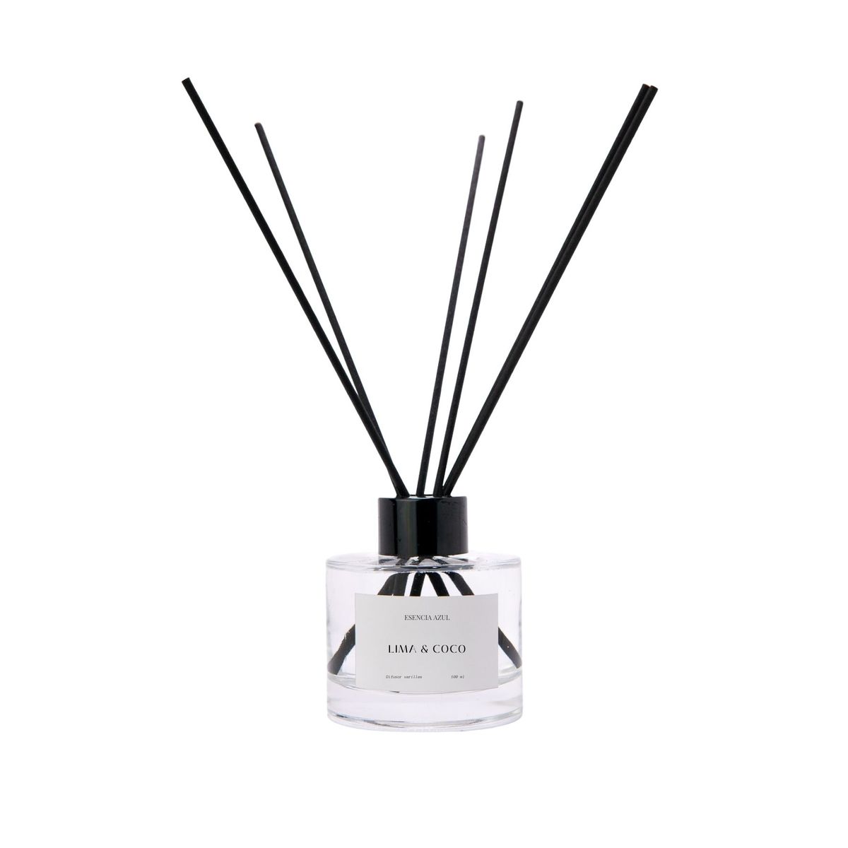 GENERICO - Aromatizador Difusor de Varillas Lima y Coco 100ml - Esencia Azul