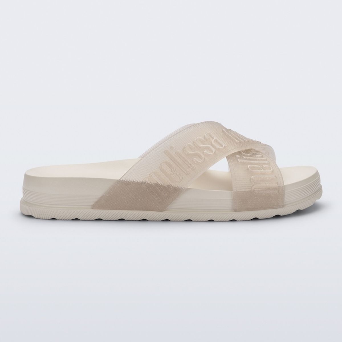 MELISSA - Melissa Cozy Slide M Lover II Beige Glitter