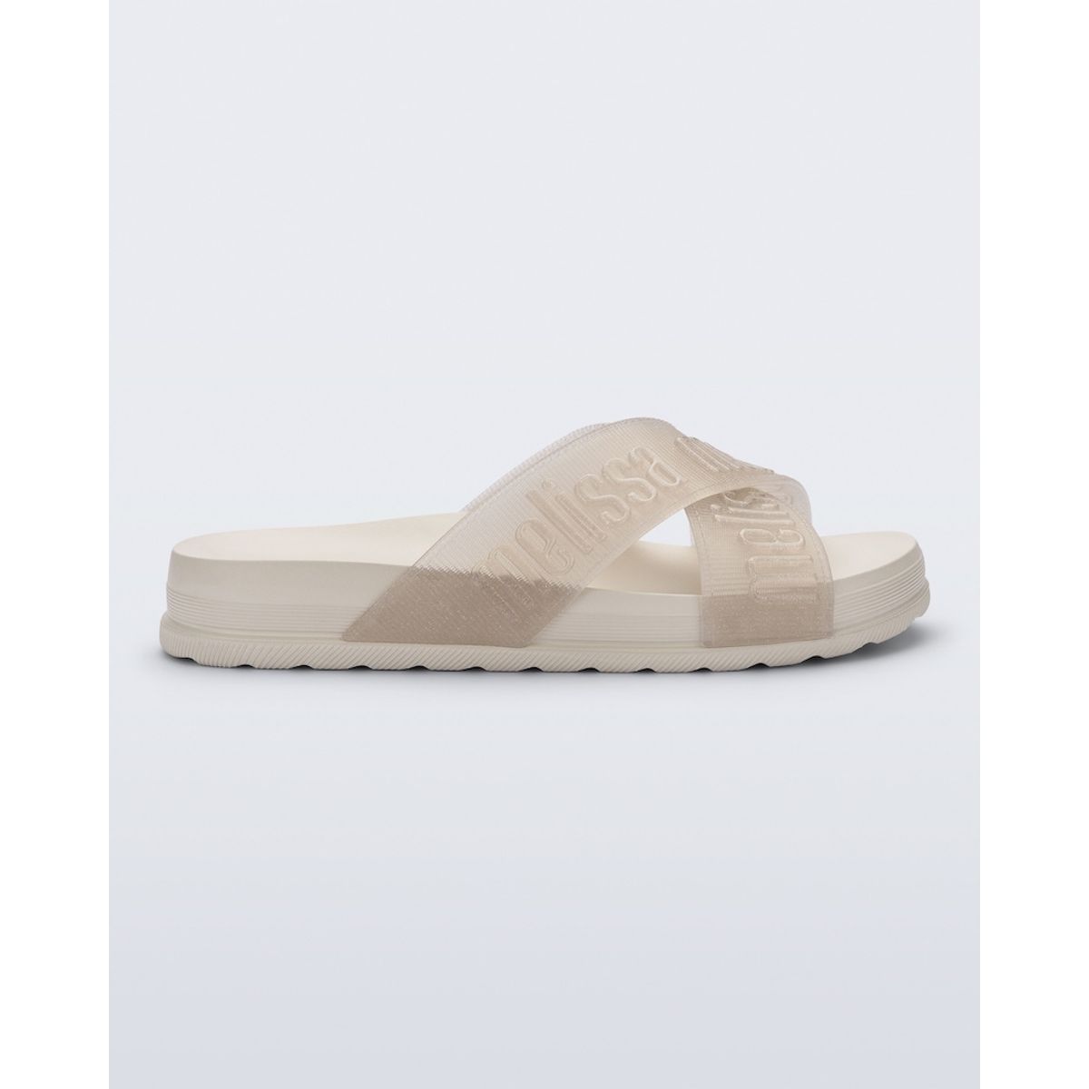 MELISSA - Melissa Cozy Slide M Lover II Beige Glitter