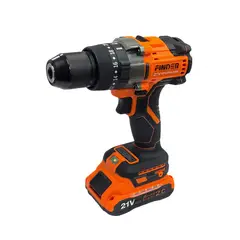 DALI - Taladro de Impacto Inalámbrico Brushless 21V 13 mm 120 N·m 2.0Ah x2 + Accesorios (FD10182125)