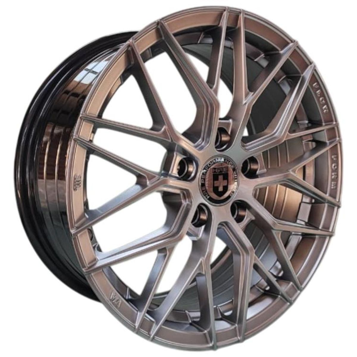 GENERICO - Juego de Llantas 16x7 5x1143 Et38 Hyper Black 513 FHB