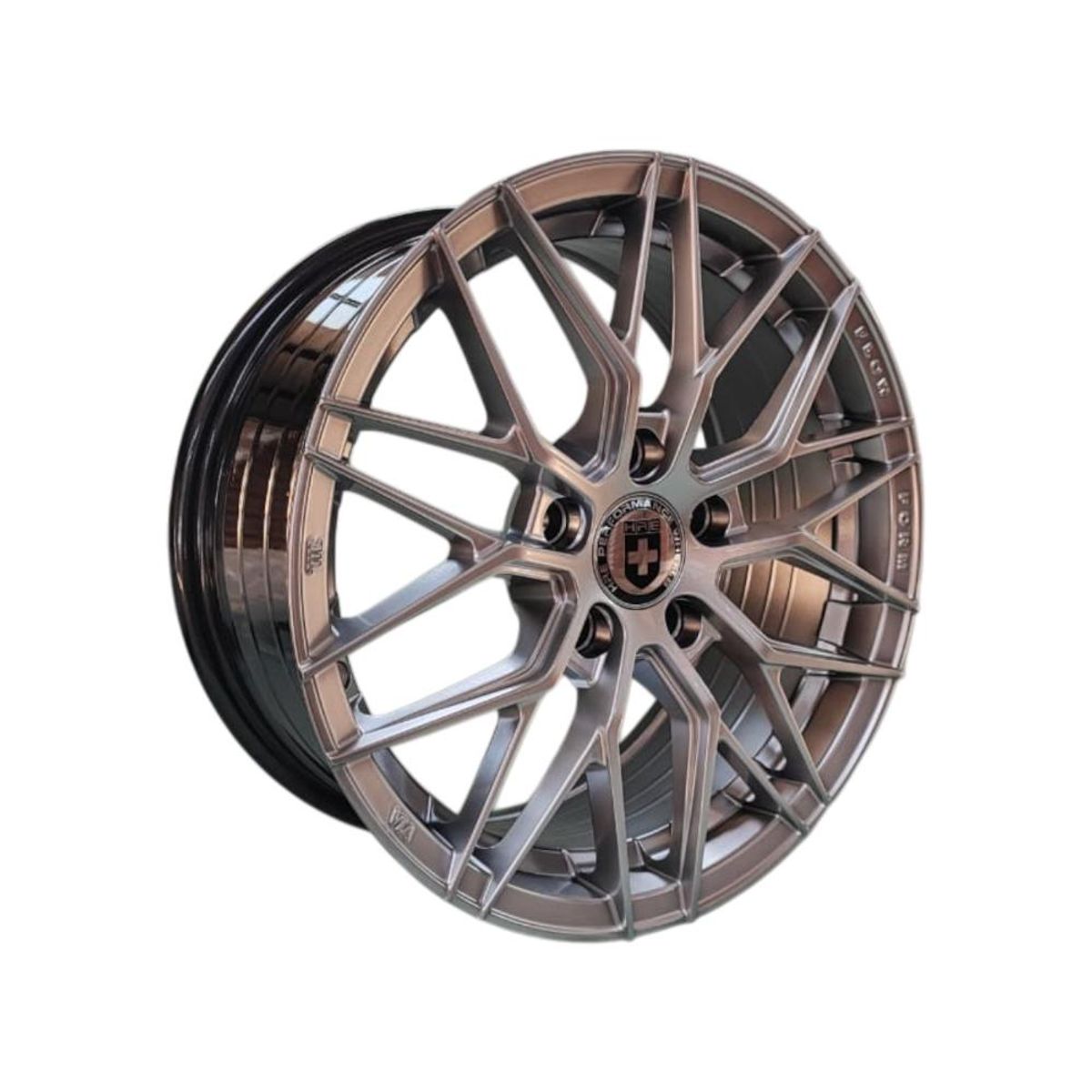 GENERICO - Juego de Llantas 16x7 5x1143 Et38 Hyper Black 513 FHB