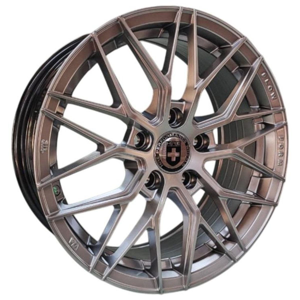 GENERICO - Juego de Llantas 16x7 5x1143 Et38 Hyper Black 513 FHB