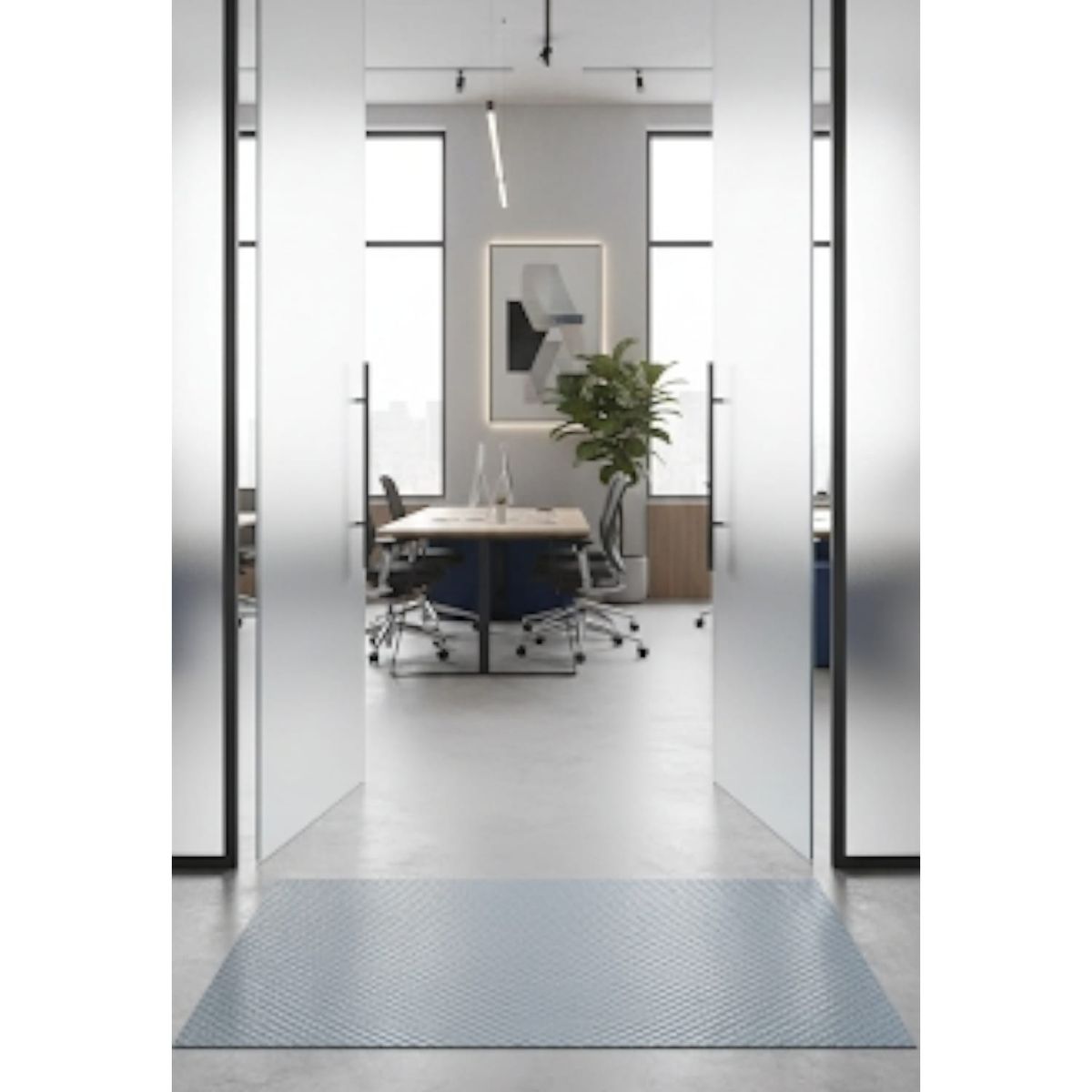 MONNO - Pisos de PVC Protector Antideslizante 60 cm x 120 cm