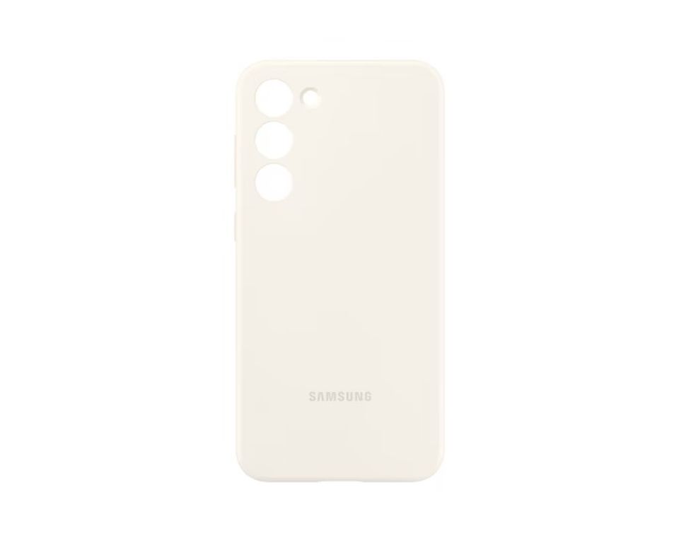 Funda Samsung de Silicona para Galaxy S23+ Blancos