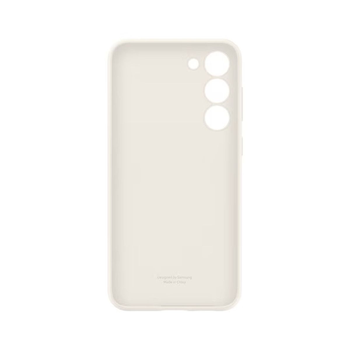 SAMSUNG - Funda Samsung de Silicona para Galaxy S23+ Blancos