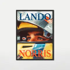GENERICO - Cuadro decorativo Lando Norris Formula 1 McLaren