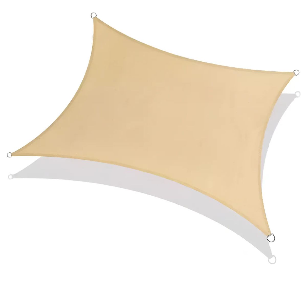 GENERICO - Toldo Vela Rectangular Toldo Vela Sombreadora Toldo 3x4mts