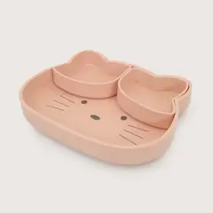 OPALINE - Plato gato con base antideslizante rosado