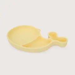 OPALINE - Plato ballena amarillo