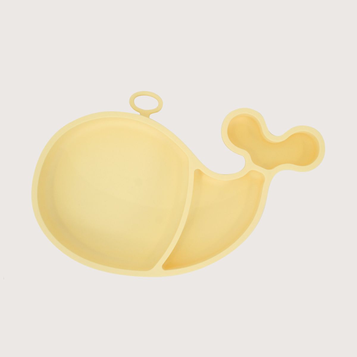 OPALINE - Plato ballena amarillo