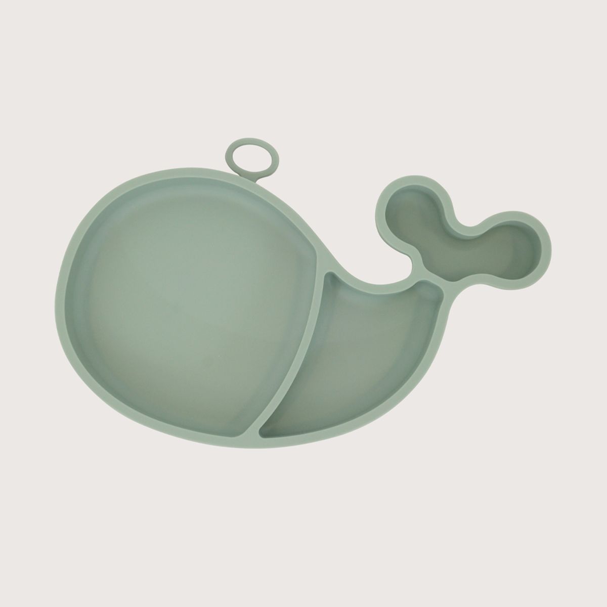 OPALINE - Plato ballena verde