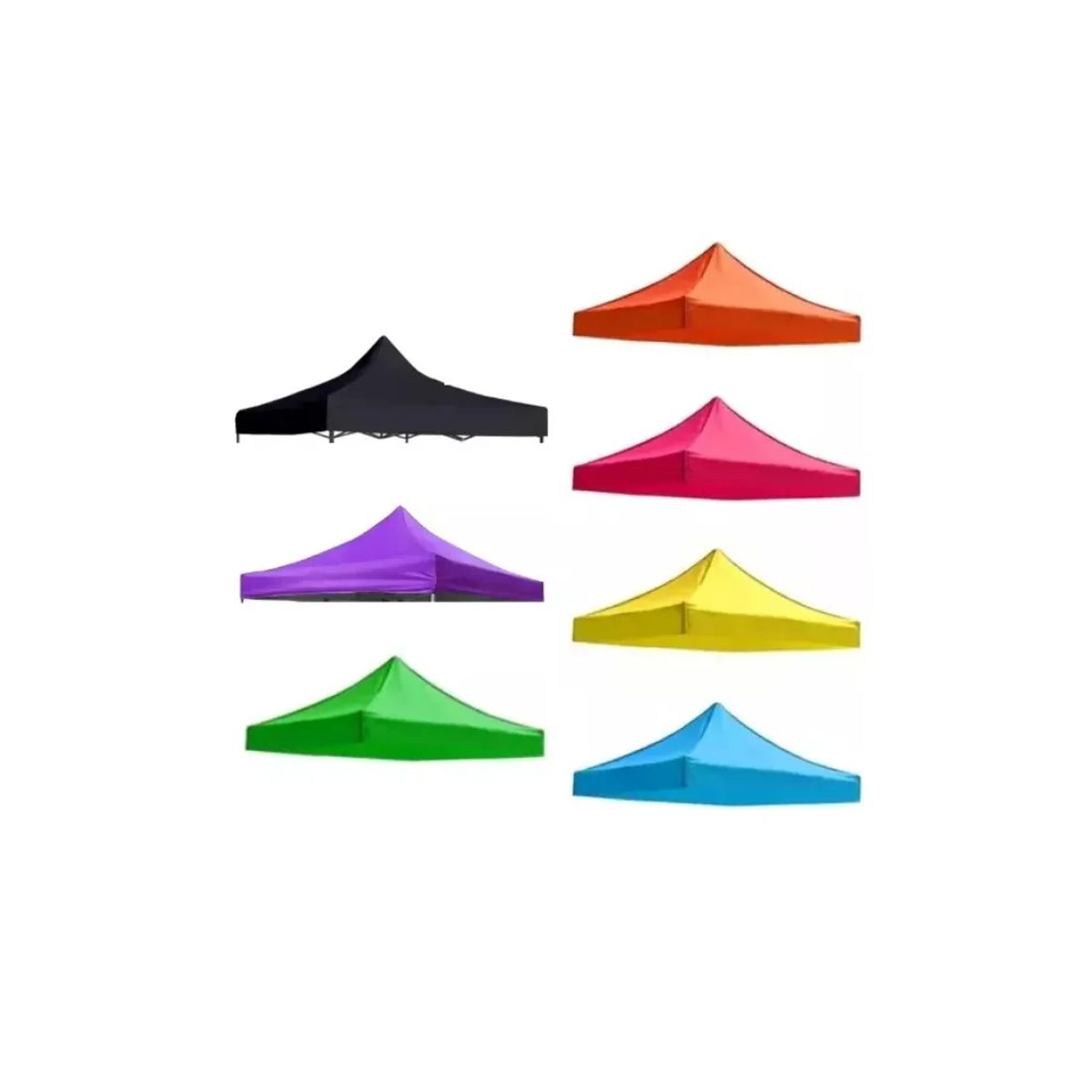 GENERICO - Lona Carpa Repuesto Toldo Plegable 3x3 no Incluye Fierro  Color Morado