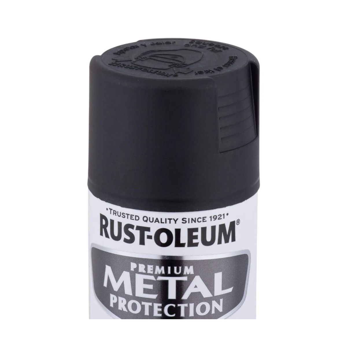 RUST OLEUM - Pintura Metal Protection Negro Satinado 430ml
