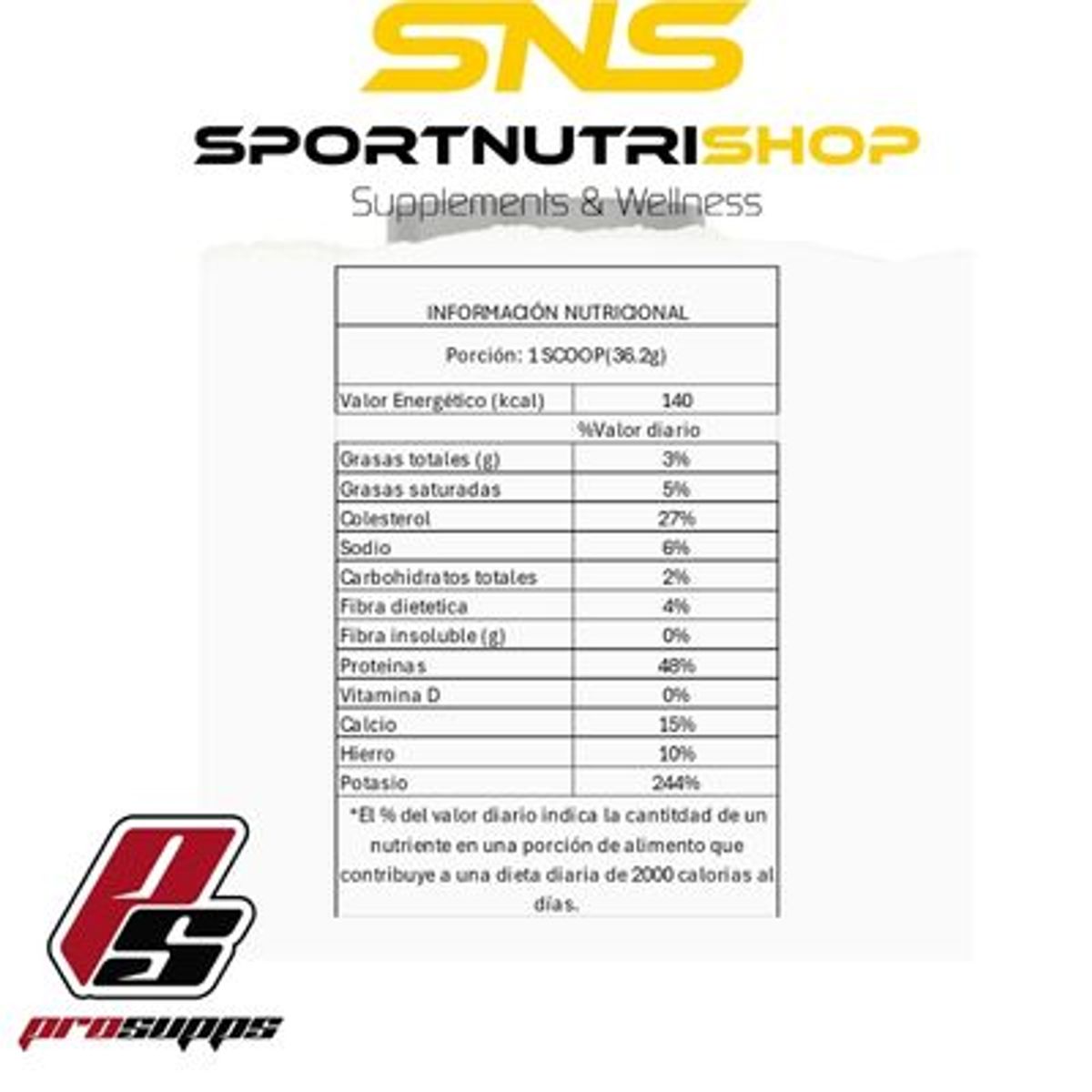 PROSUPPS - PROTEINA WHEY CONCENTRATE 5LB COOKIES AND CREAM - PROSUPPS