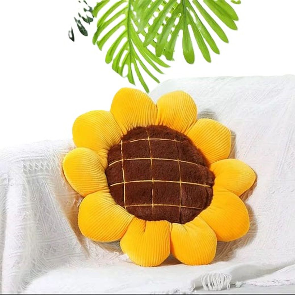 GENERICO - COJIN DECORATIVO DE 42CM GIRASOL