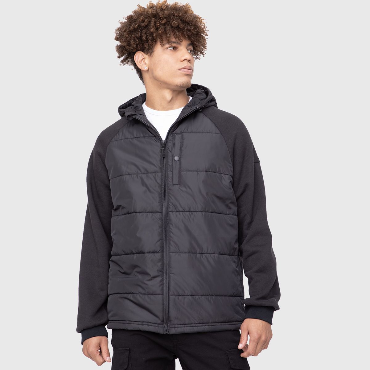 BLACK - Padding Jacket Black  Black Bubba