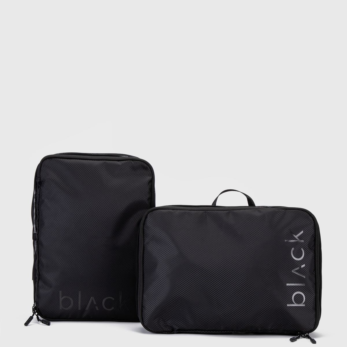 BLACK - Travel Organizer Set Large Black Bubba