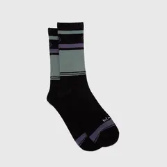 BLACK - Calcetin Logo Verde Bubba