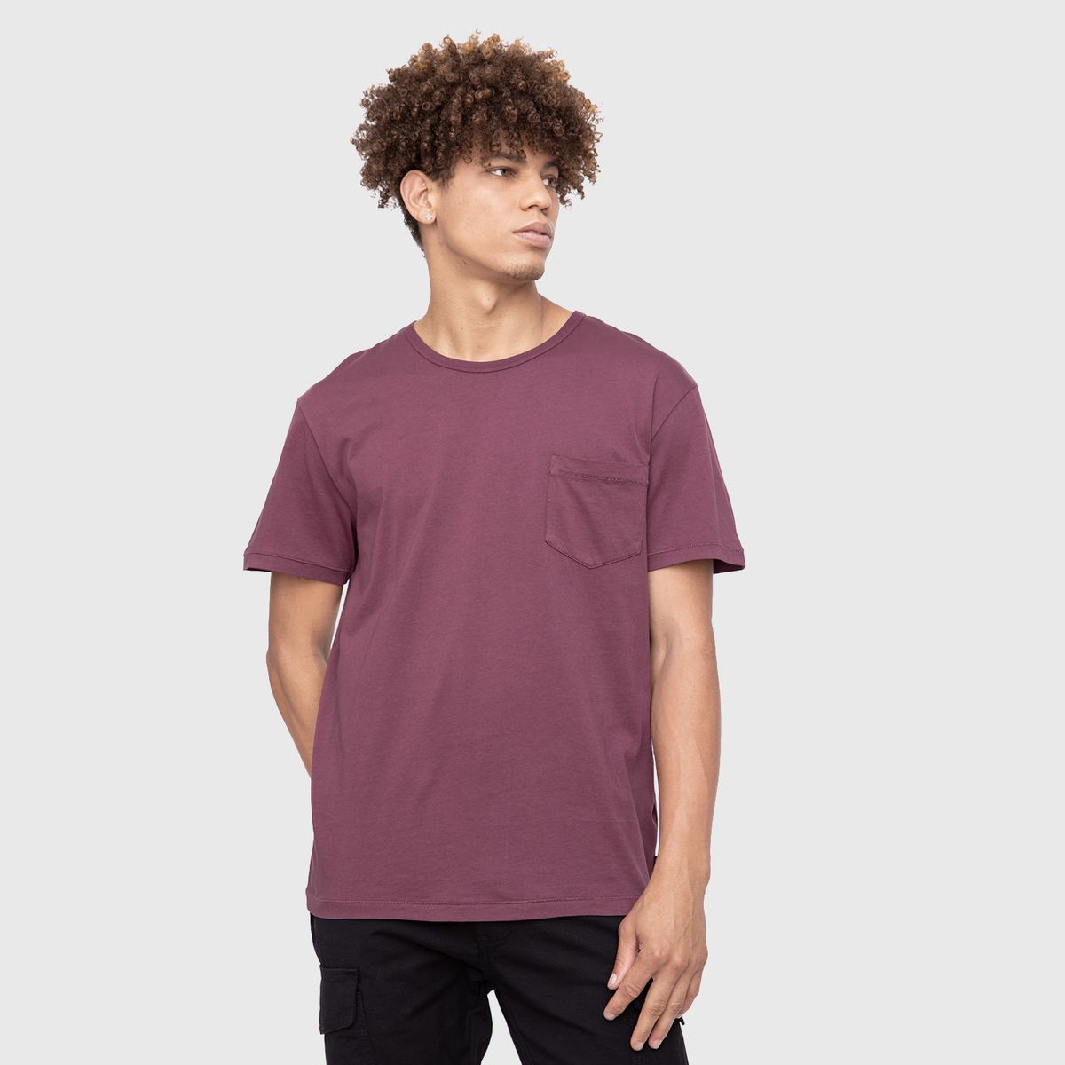 BLACK BUBBA - Organic Cotton  Tee  Burdeox  Black Bubba