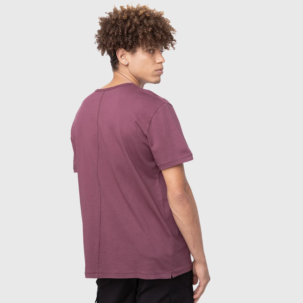 BLACK BUBBA - Organic Cotton  Tee  Burdeox  Black Bubba
