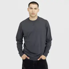 BLACK - Crewneck Ultra Soft Negro Bubba
