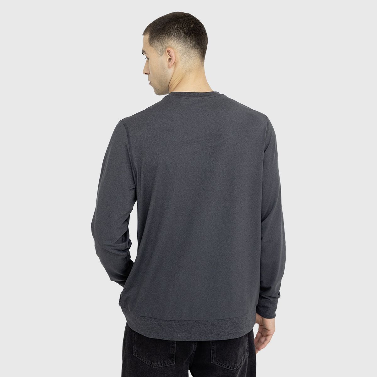 BLACK - Crewneck Ultra Soft Negro Black Bubba